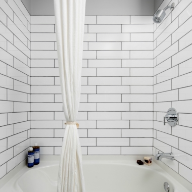 Bathroom Tub and Tiles